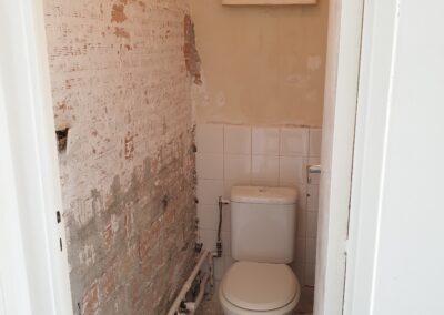 Rénovation complet d'un wc